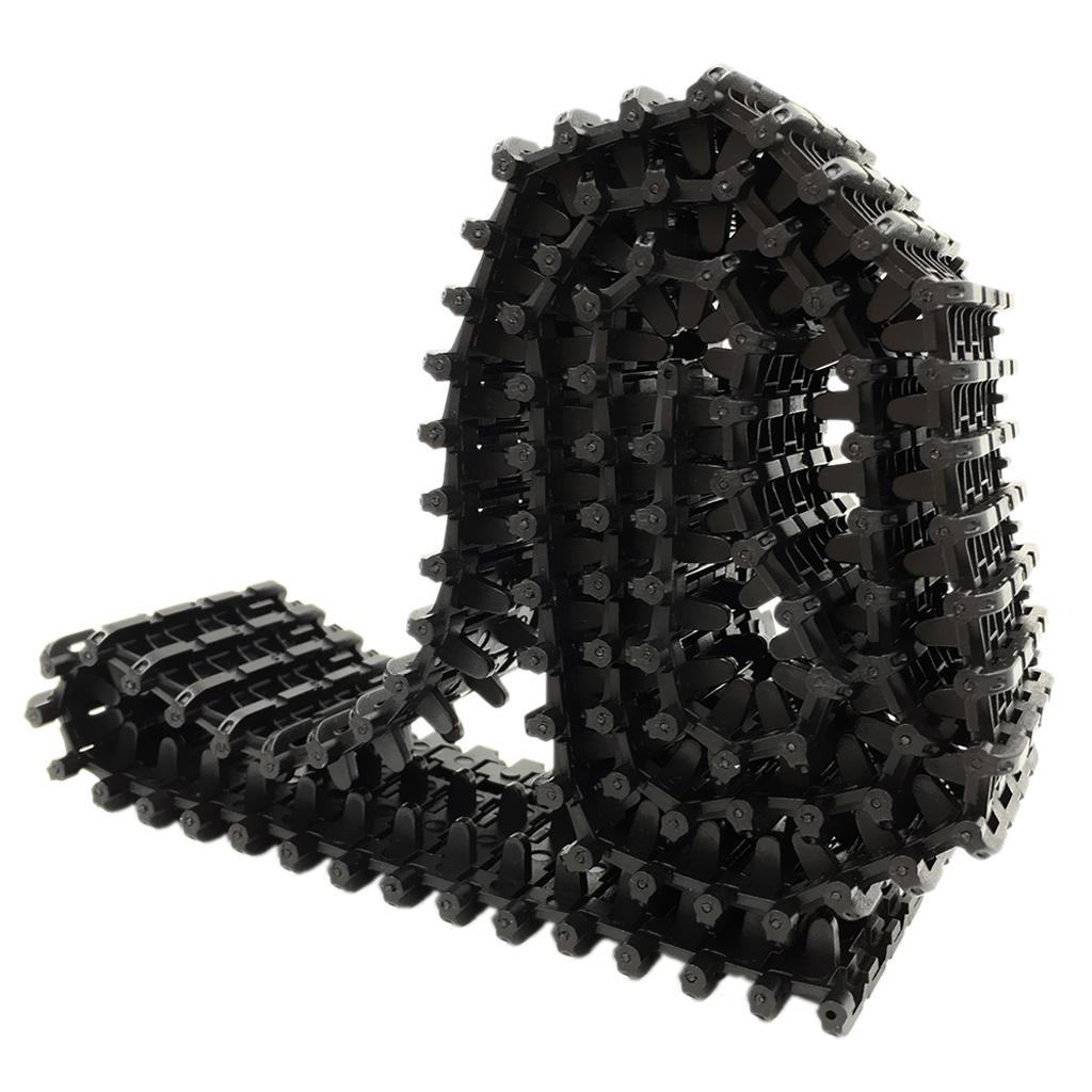 Science Robotics - Black Tank Track Chain Plastic DIY