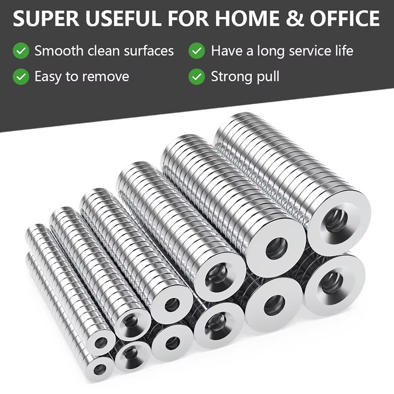Science And Invention - 10-50Pcs with Countersunk 12x3 15x3 18x3