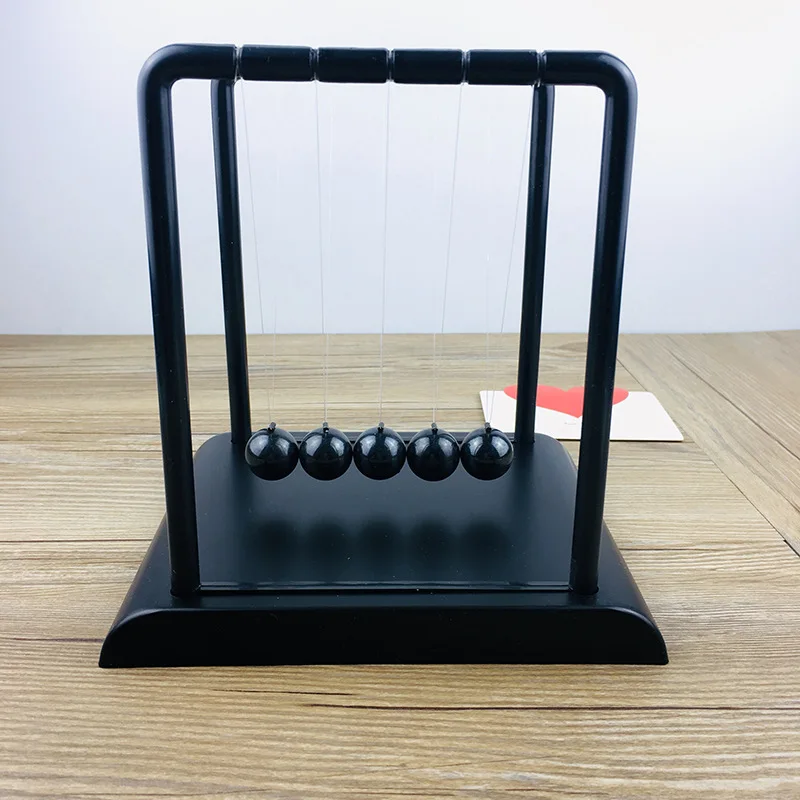 Black Newton Pendulum Generous - đánh giá và giá Newton Cradle Large