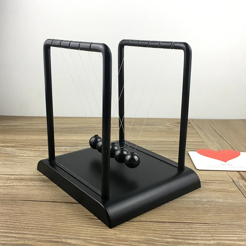 Black Newton Pendulum Generous - đánh giá và giá Newton Cradle Large