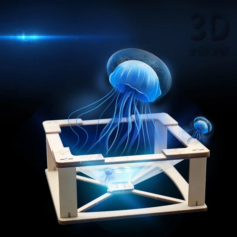 3D Holographic Projection DIY  - đánh giá và giá Science Project Diy
