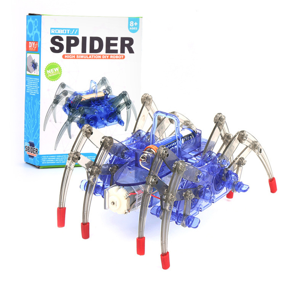 Electric Bionic Spider Robot D - đánh giá và giá Science Project Diy