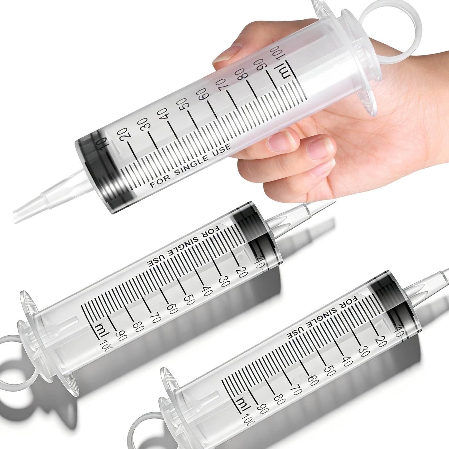 3-Pack Large Syringes (100ml), - đánh giá và giá Science And Invention