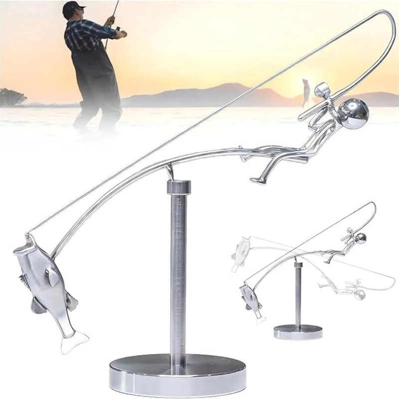 Metal Balance Sculpture Large  - đánh giá và giá Newton Cradle Large