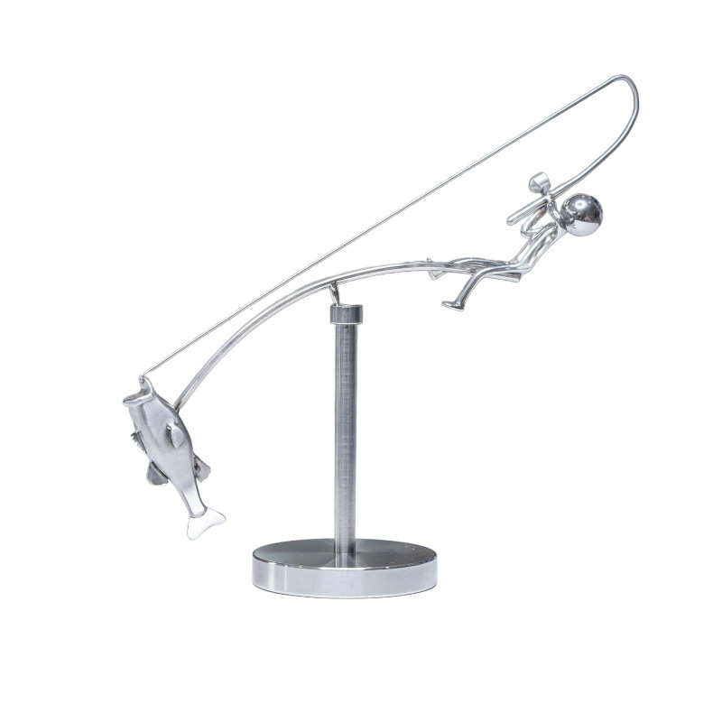 Metal Balance Sculpture Large  - đánh giá và giá Newton Cradle Large